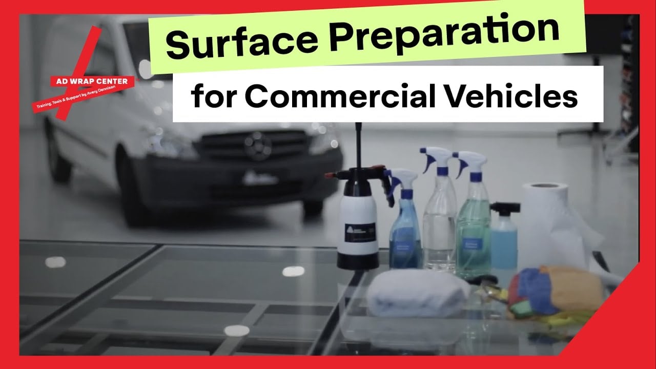 03 Pregătirea suprafețelor pentru vehicule comerciale (AD Wrap Center)